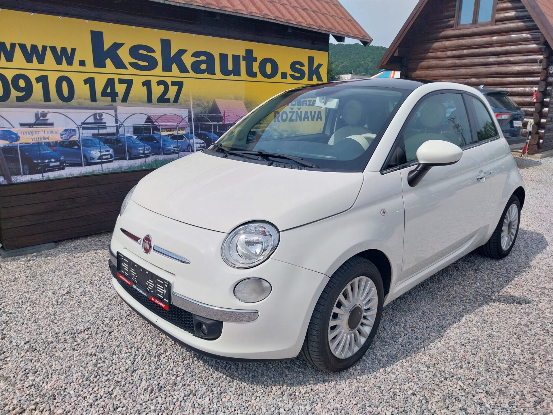 Fiat 500 1.2i Automat CENA:  7 199 € +500 € EVČ